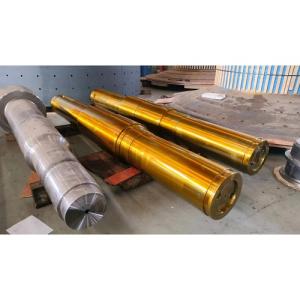 Forged shafts are shipped by train to countries such as Kazakhstan, Belarus, and Uzbekistan