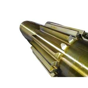 Forging Steel Ball Mill Rotary Kiln Drive Spur Pinion Gear Shaft