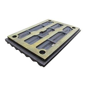 High Manganese Jaw Crusher Wear Parts Movable Jaw Plate 