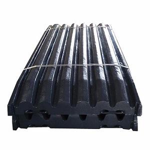 Jaw Crusher Spare Parts Jaw plate Cheek Plate and Toggle Plate  