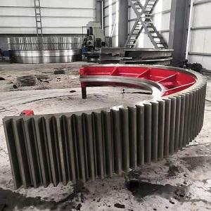 OEM Customized Rotary Kiln Parts Gear Girth  