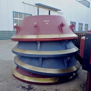 Броня неподвижная для конусная дробилка